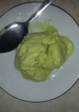 Foto resep Es krim alpukat blender