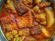 A picture of bengali fish curry
