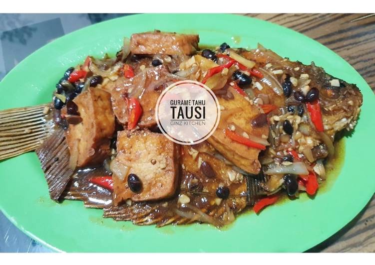Resep Gurame Tahu Tausi, Bikin Ngiler