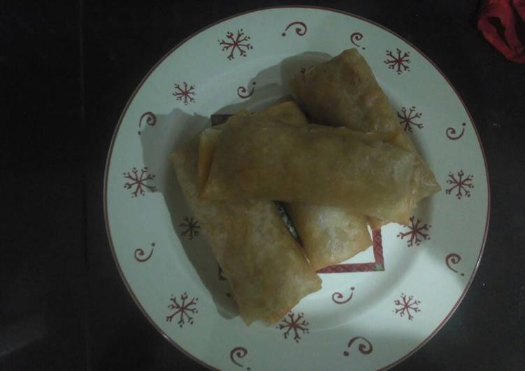 Resep Lumpia goreng indomie yang Enak