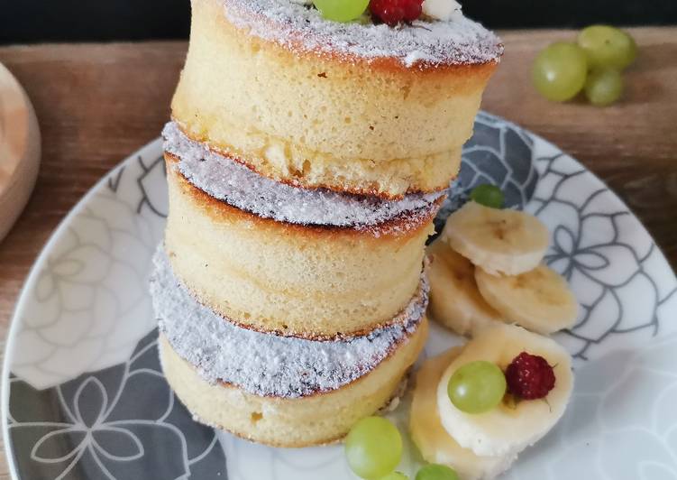 Comment à Préparer Super rapide fait maison Pancakes japonais