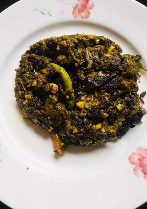 কাচা মরিচ এ সুটকি ভুনা রেসিপির প্রধান ছবি
