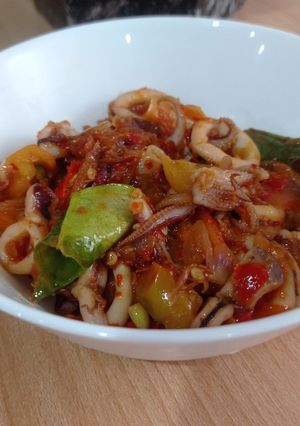 Foto resep Sambal cumi segar