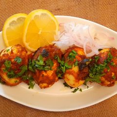 A picture of Fried eggs.