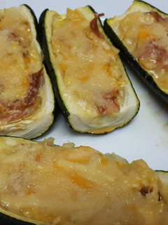 Una foto de Calabacines rellenos
