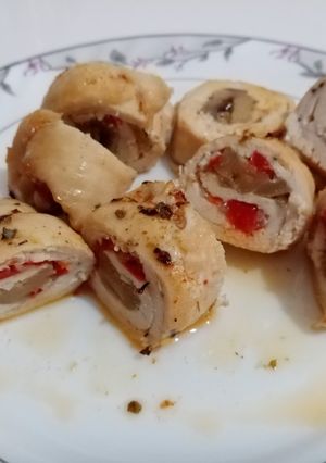 O poză a rețetei Ruladă de pui.