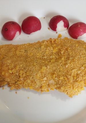 Una foto de Filetes de pollos crujientes al horno y en Airfryer