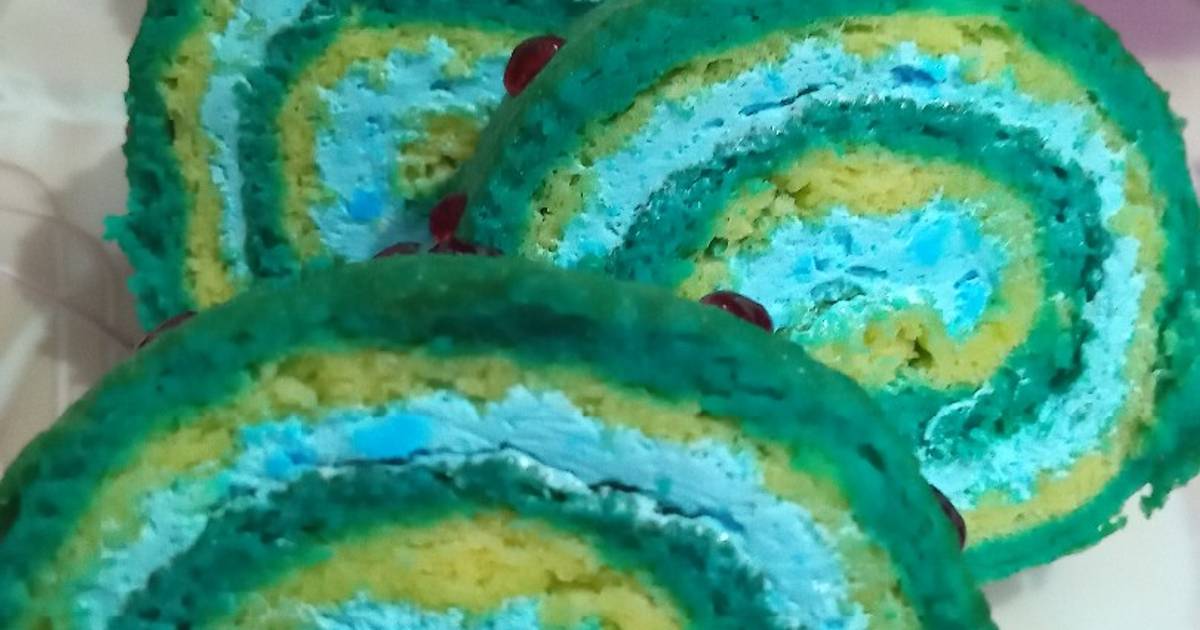 Swiss roll Recipe by Anabia Salman Cookpad