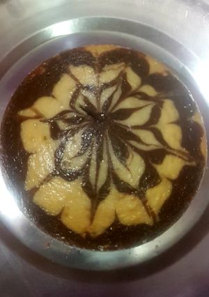 मार्बल केक/ ज़ेबरा केक (Marble Cake / zebra cake recipe in hindi) रेसिपी मुख्य फोटो