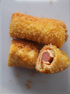 Foto resep Roti gulung sosis keju
