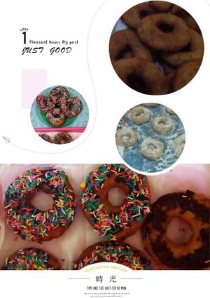 Foto resep Donat🍩 pelangi🌈