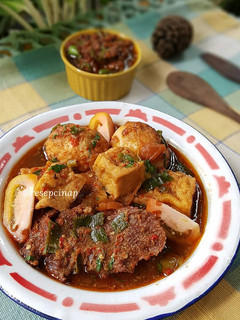 Foto resep Semur Daging Tahu Telur
