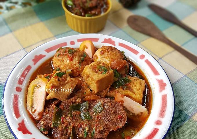 Semur Daging Tahu Telur