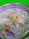 Cháo chân bò hầm đậu xanh
