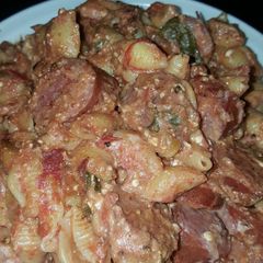 Mini Stuffed Shells with Sausage A picture of Mini Stuffed Shells with Sausage.