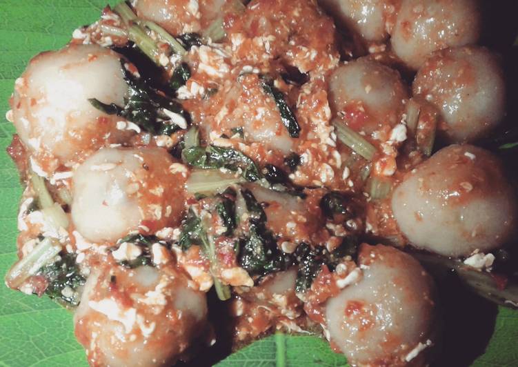 Resep masakan Seblak cilok | Resep Bumbu Seblak cilok Yang Enak Dan Mudah