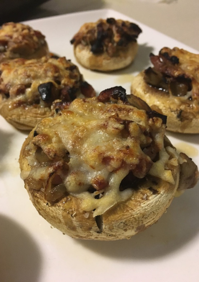 Una foto de Champis rellenos
