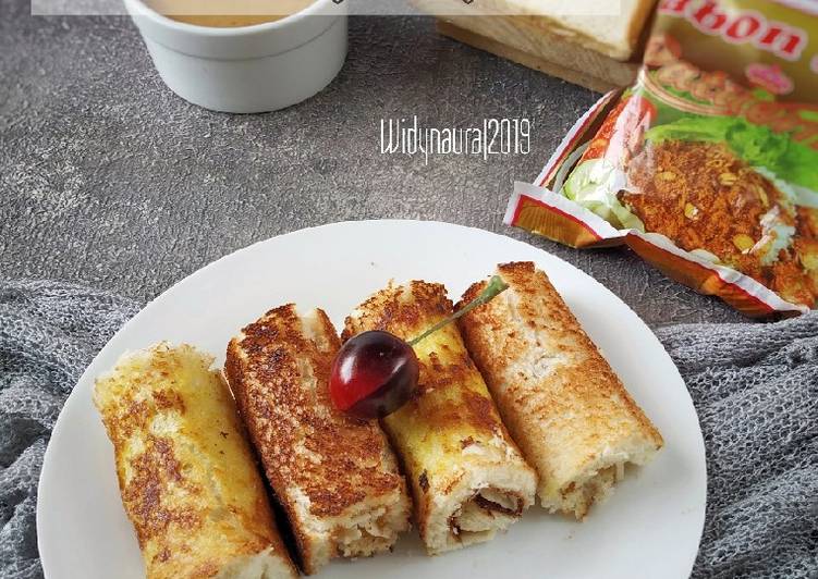 Sandwich gulung abon
