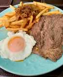 Bistec a lo Pobre