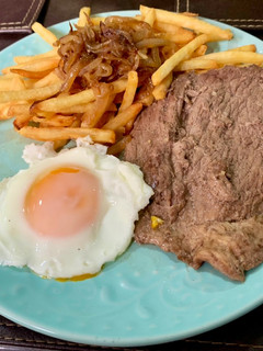 Una foto de Bistec a lo Pobre