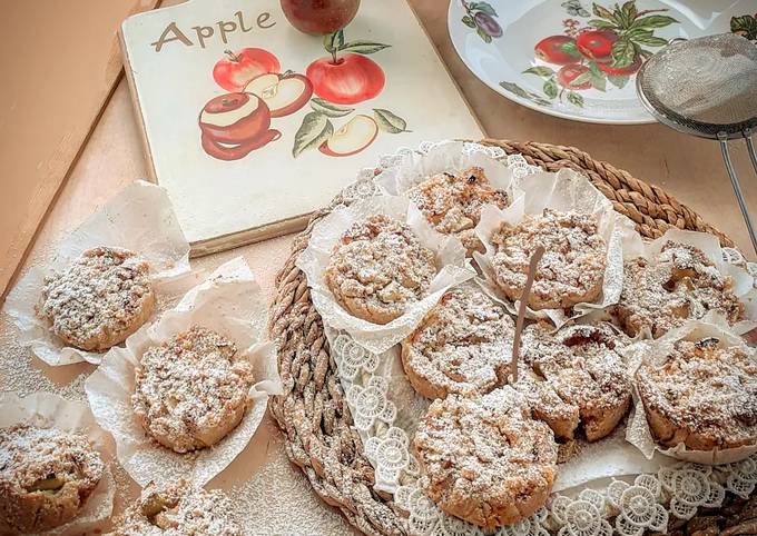 Ricetta di Perfetto Piccole sbriciolate alla mela