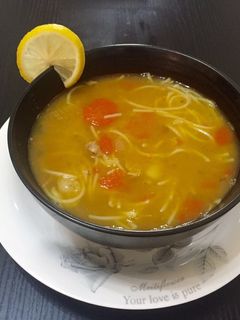 Una foto de Sopa de Pollo