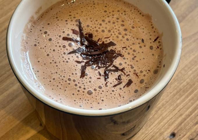 Vegan Dark Hot Chocolate 🍫