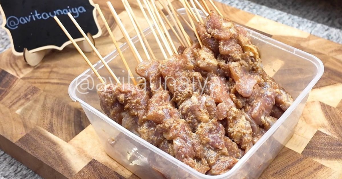Sate Ayam Bumbu Manis Non MSG (stock frozen)