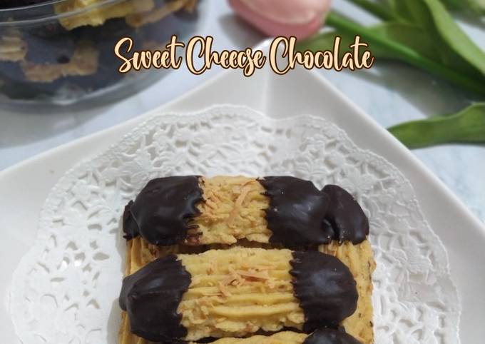 Sweet Cheese chocolate Cookies