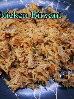 A picture of Chicken Biryani recipe | Simple Biryani recipe in pressure cooker | Basmati rice chicken Biriyani.