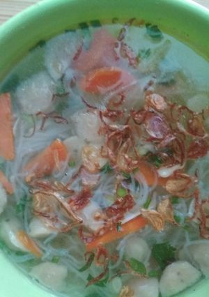 Foto resep Sup Bihun Bakso