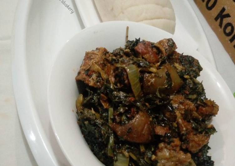 Learn How To Edika-Ikong soup