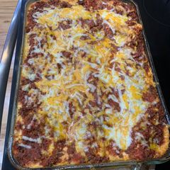 A picture of Lasagna.