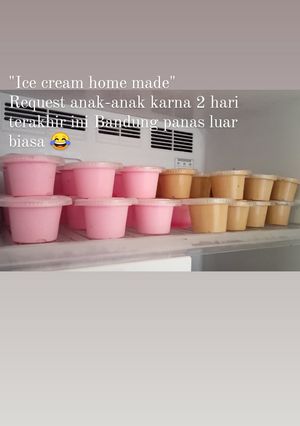 Foto resep Ice cream pop ice home made