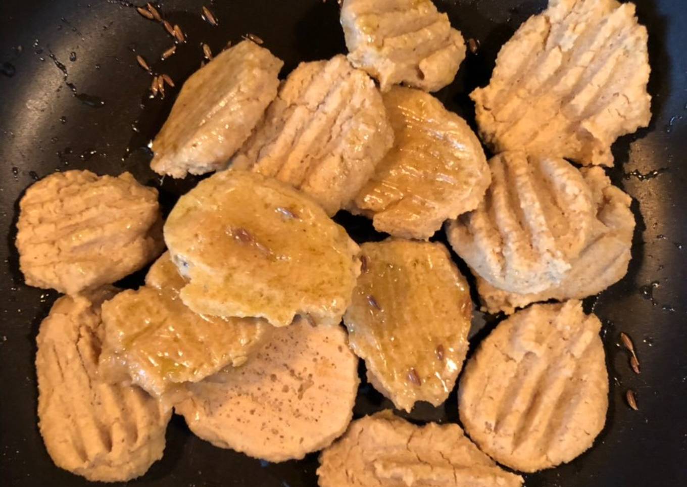 Simple garbanzo gnocchi