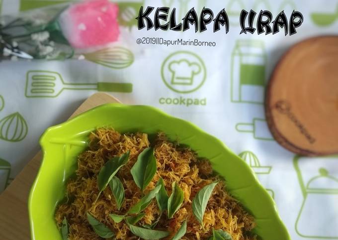 Bagaimana Membuat 143. Kelapa Urap di Sangrai, Sempurna