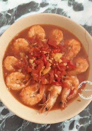 Foto resep Udang saus Merah