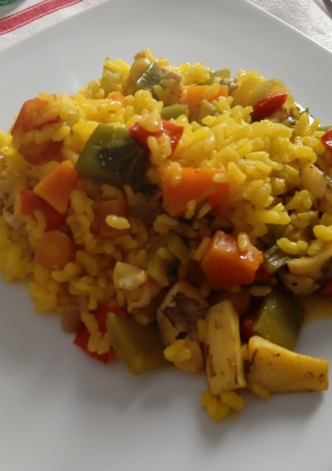 Una foto de Arroz con sepia 🦑