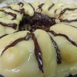 Rosca de Reyes o Pascua con masa de chocolate