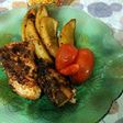 Salmon fillet & potato spicy