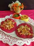 Healthy Oats Beetroot Mini Chilla