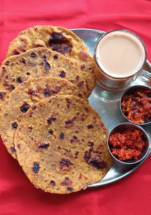 A picture of Masala Thepla from Leftover Khichdi.