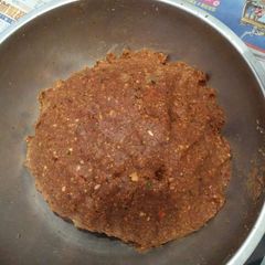 A picture of Indonesian Peanut spicy sauce (sambel pecel).