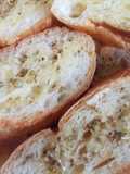 Garlic Spread On A Bread