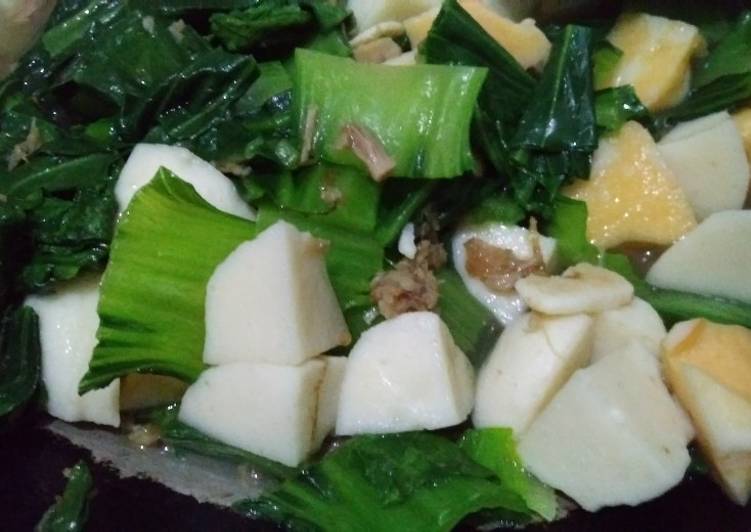 Resep 27. Sawi Daging Saos Tiram Kuah Anti Gagal