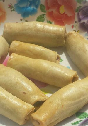 A picture of Yummy fish roll.