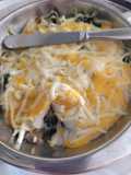 Espinacas gratinadas 4 quesos