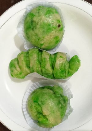 Foto resep Roti kukus pandan