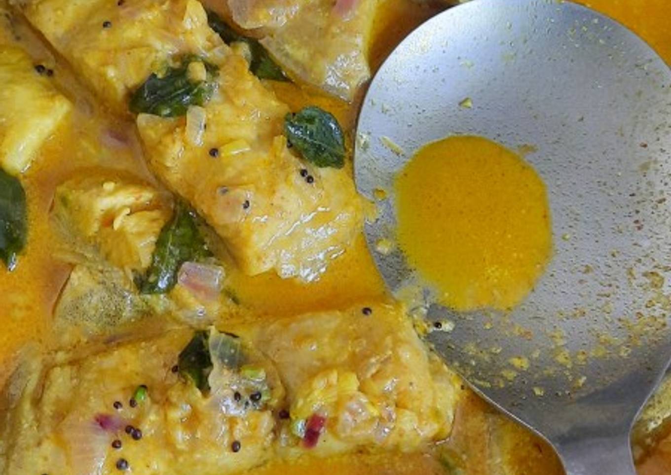 Traditional goan fish curry