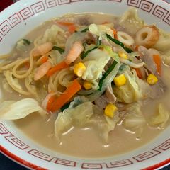 A picture of Champon (the Noodle in Nagasaki).